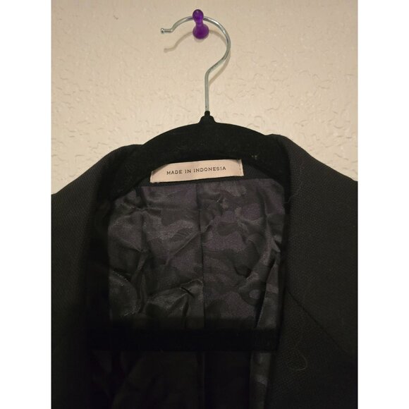 Joseph Abboud Black Suit Jacket Blazer Slim Fit Super 120s Wool Men's - Picture 3 of 9